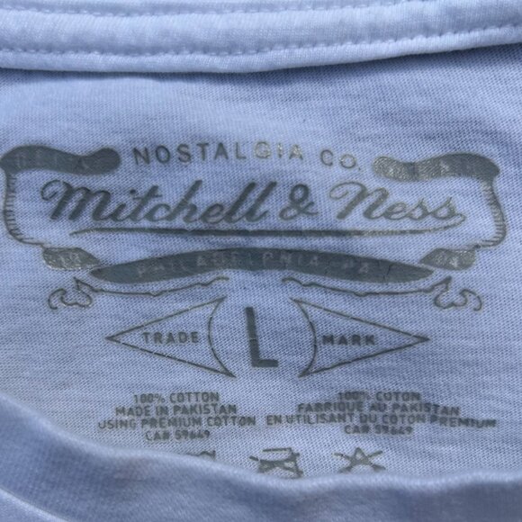 Toronto Raptors NBA Basketball Mitchell & Ness Hardwood Classic Tripstar T Shirt - Picture 4 of 10